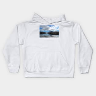 Mountains of Norway near Ørnes Kids Hoodie